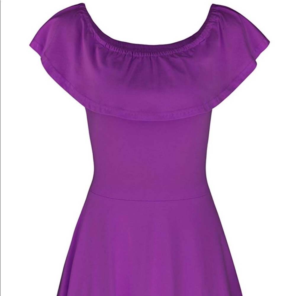 Off the shoulder dress